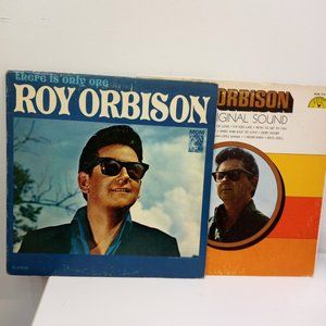 2 Vintage Roy Orbison Vinyl Record Albums. Great Gift!